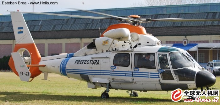 阿根廷安全部将升级3架AS365N2直升机_全球