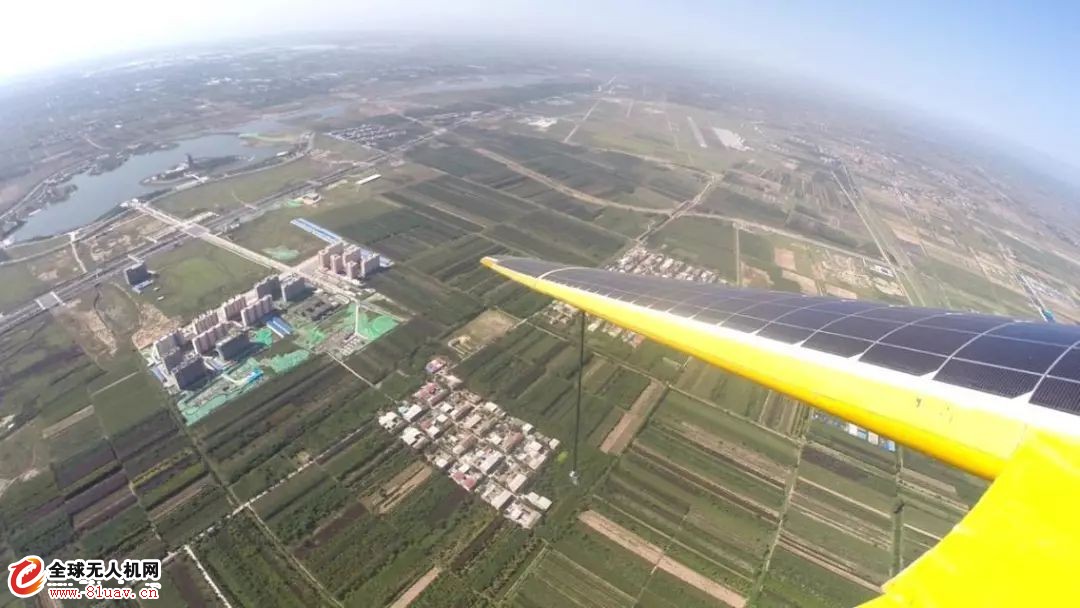 中航工业启明星太阳能无人机完成首飞